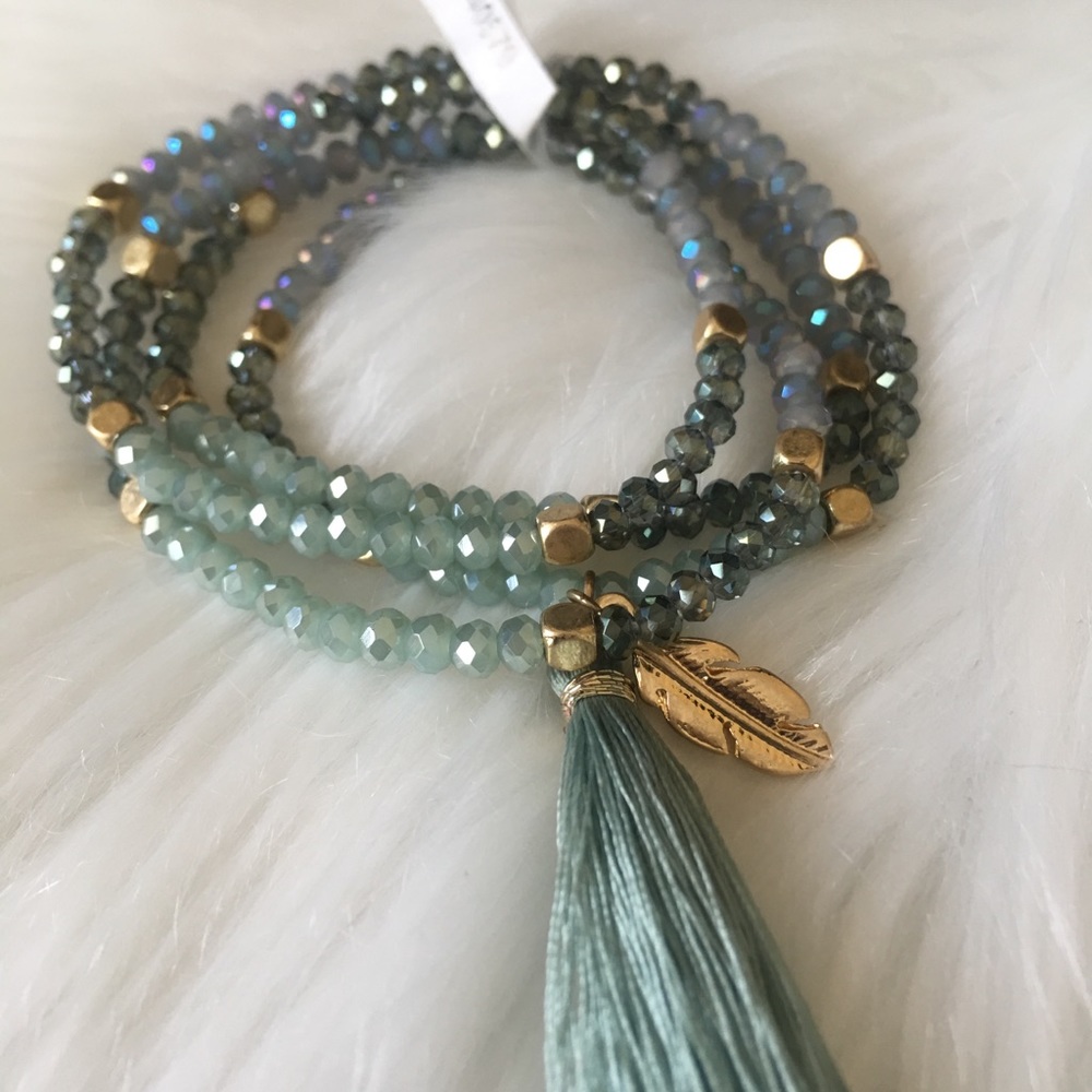 Necklace/Bracelet Multipurpose Beaded Jewelry
